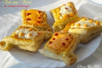 Vol-au-Vent cu crema de branza